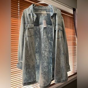 American Eagle Button Up Jean Jacket